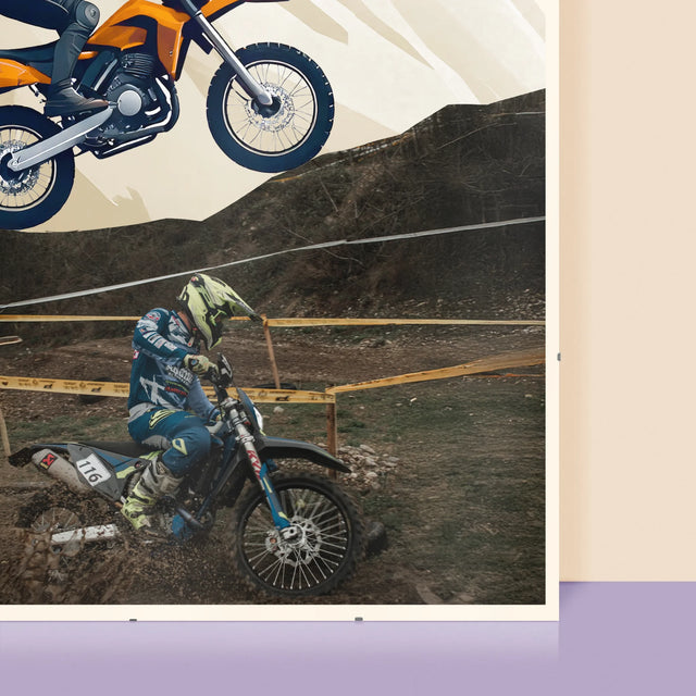 Foto En Handtekening: Richt Altijd Hoog - Poster