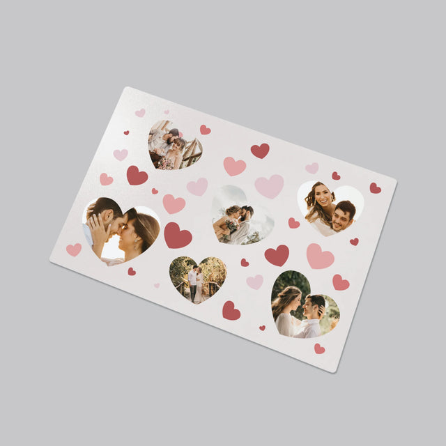 Fotocollage: Hartjes Foto'S - Bureauonderlegger