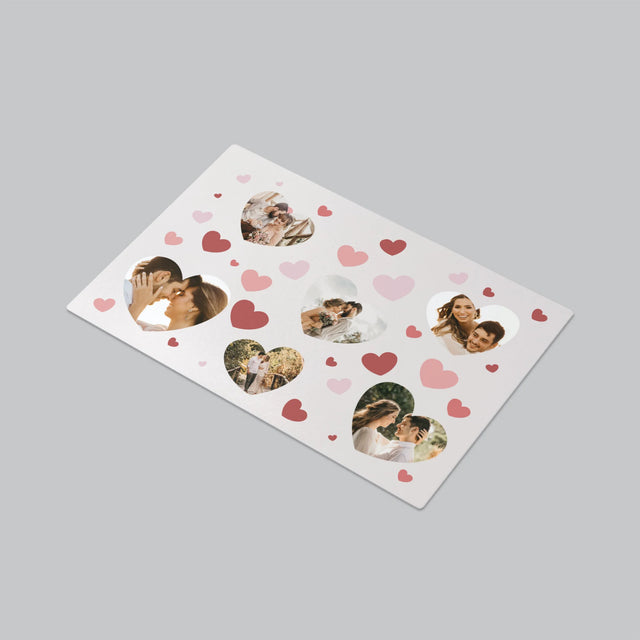 Fotocollage: Hartjes Foto'S - Bureauonderlegger