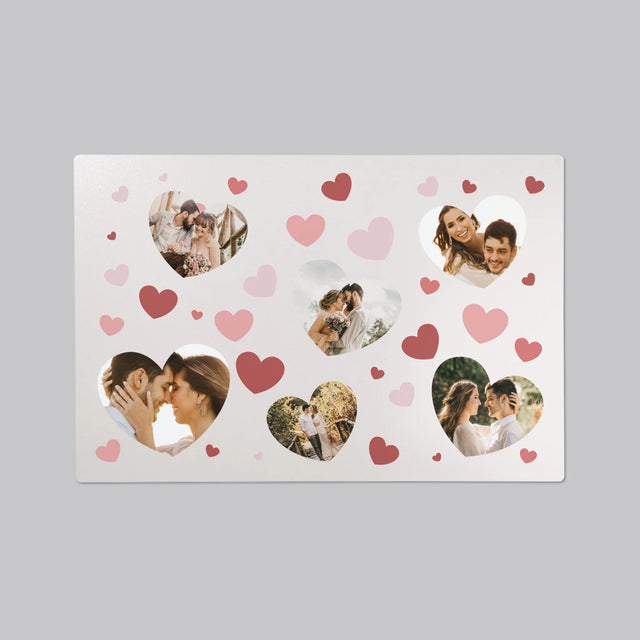 Fotocollage: Hartjes Foto'S - Bureauonderlegger