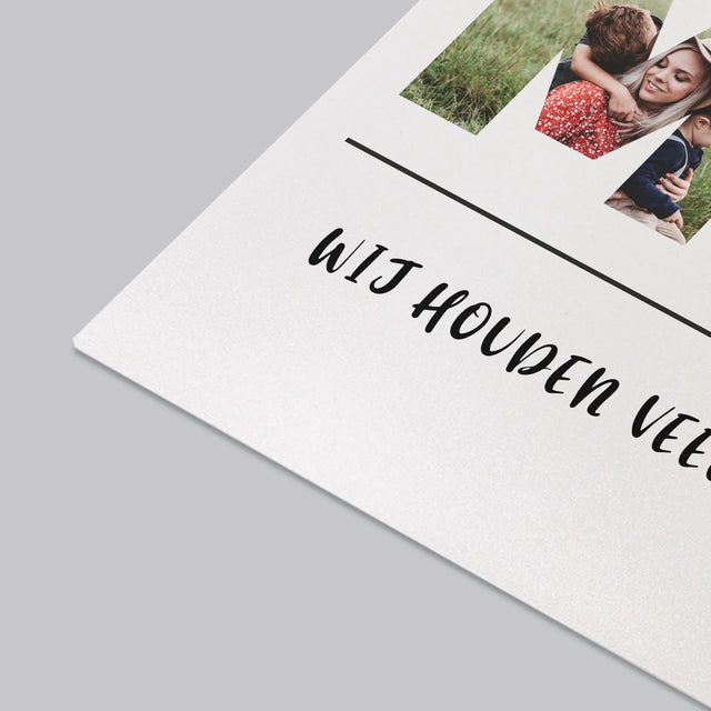 Woord Van Foto'S: Mama - Bureauonderlegger