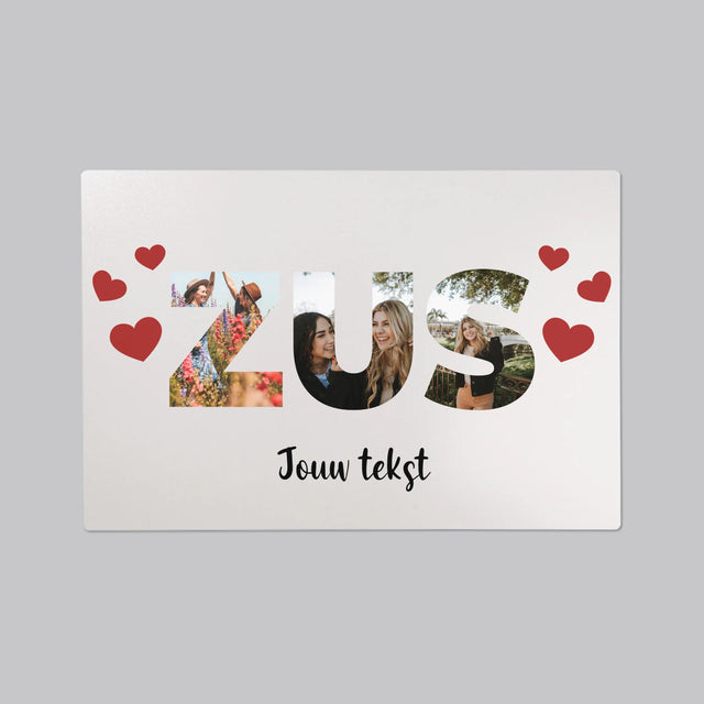 Woord Van Foto'S: Zus - Bureauonderlegger