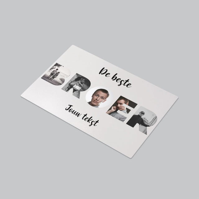 Woord Van Foto'S: Broer - Bureauonderlegger