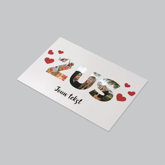 Woord Van Foto'S: Zus - Bureauonderlegger