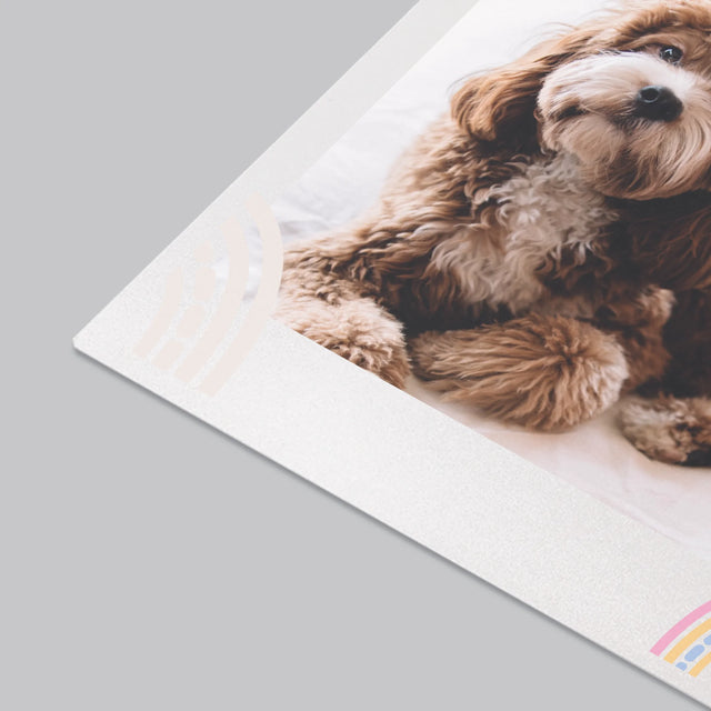 Fotocollage: Prettige Dag - Bureauonderlegger