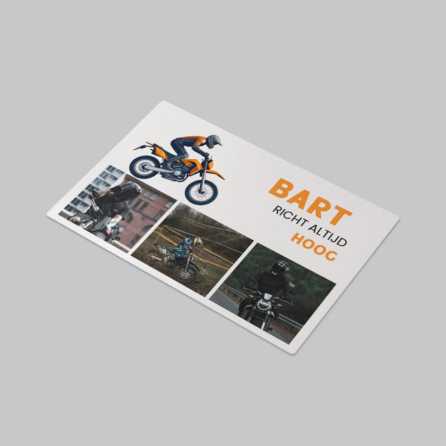 Foto En Handtekening: Richt Altijd Hoog - Bureauonderlegger