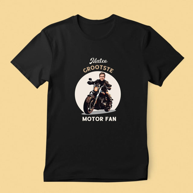 Jouw Karakter: Motor Fan - T-Shirt Voor Heren