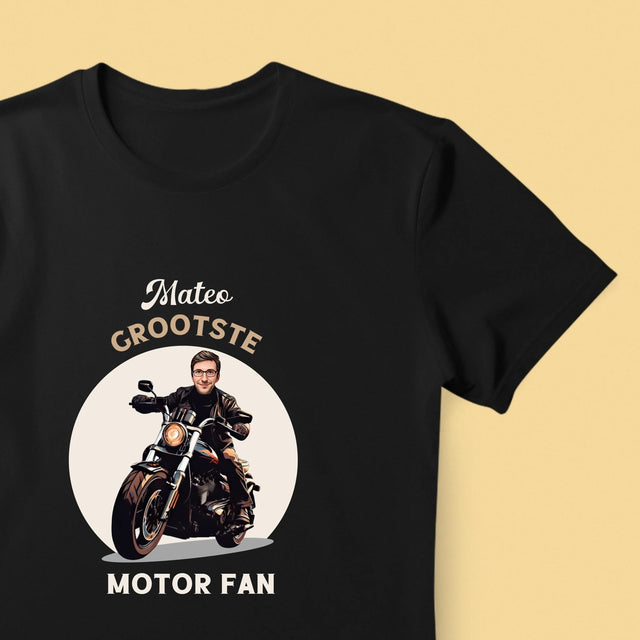 Jouw Karakter: Motor Fan - T-Shirt Voor Heren