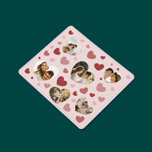 Fotocollage: Hartjes Foto'S - Muismat