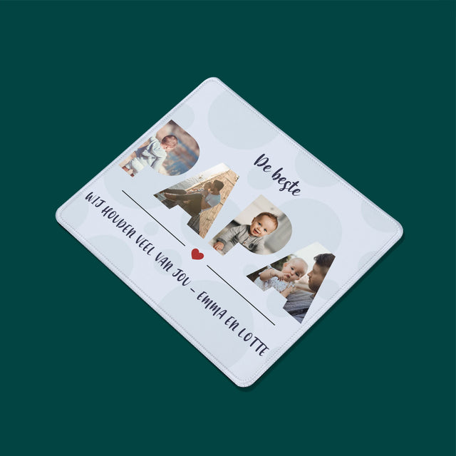 Woord Van Foto'S: Papa  - Muismat