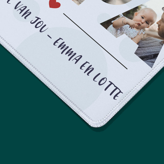 Woord Van Foto'S: Papa  - Muismat