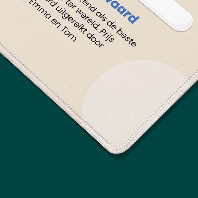 Foto En Handtekening: Beste Papa, Google-Score - Muismat