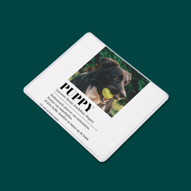 Foto En Handtekening: Huisdier Definitie - Muismat