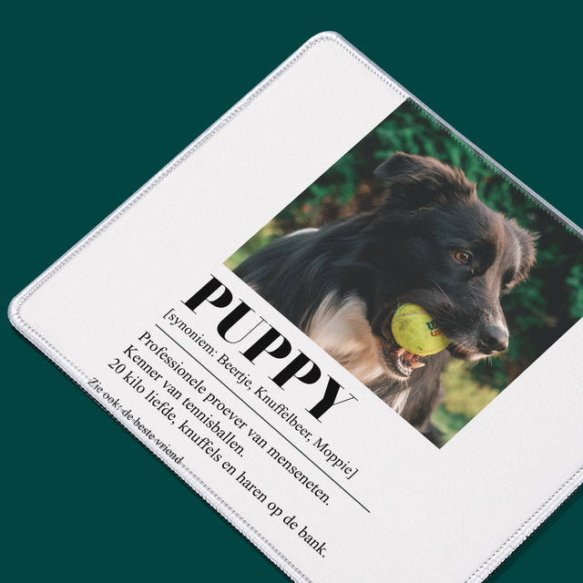 Foto En Handtekening: Huisdier Definitie - Muismat