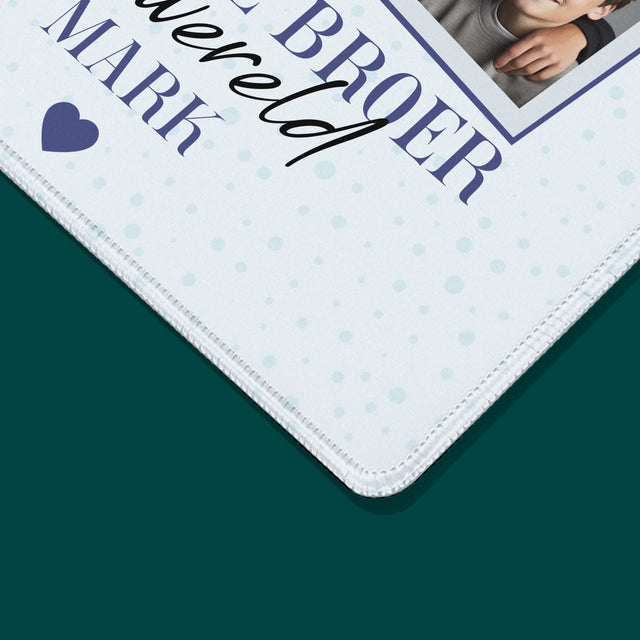 Fotocollage: De Beste Broer - Muismat