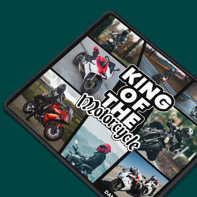 Fotocollage: King Of The Motorcycle - Muismat
