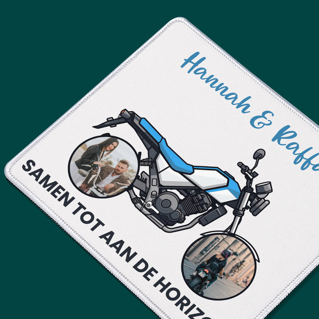 Fotocollage: Samen Tot Aan De Horizon - Muismat