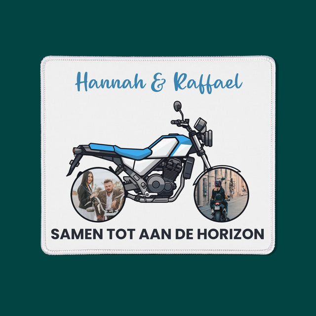 Fotocollage: Samen Tot Aan De Horizon - Muismat