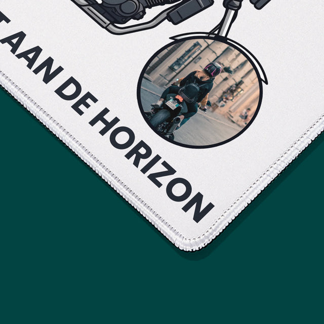 Fotocollage: Samen Tot Aan De Horizon - Muismat