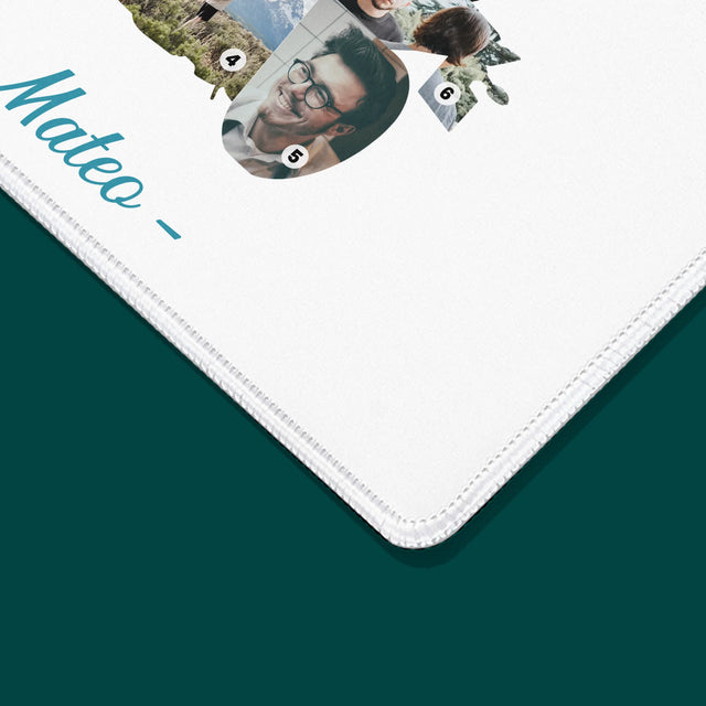 Vorm Van Foto'S: Uitstekend Motorrijder - Muismat