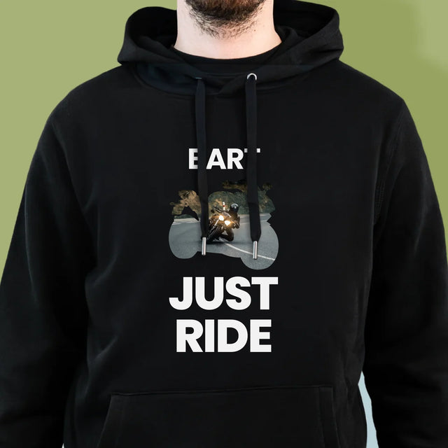 Vorm Van Foto'S: Just Ride - Herentrui Met Kap