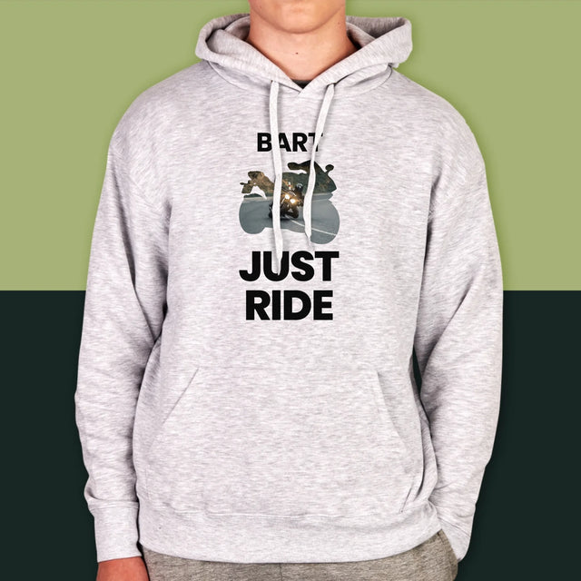 Vorm Van Foto'S: Just Ride - Herentrui Met Kap