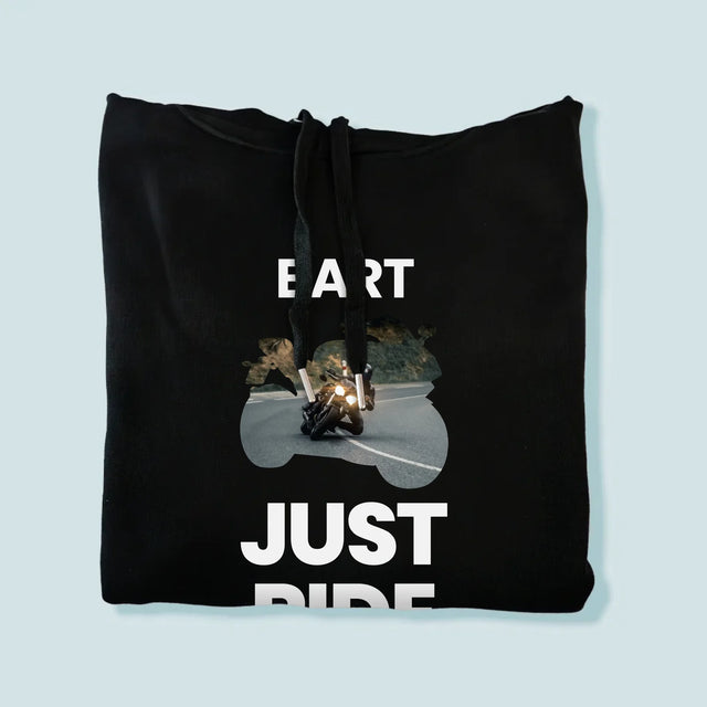 Vorm Van Foto'S: Just Ride - Herentrui Met Kap