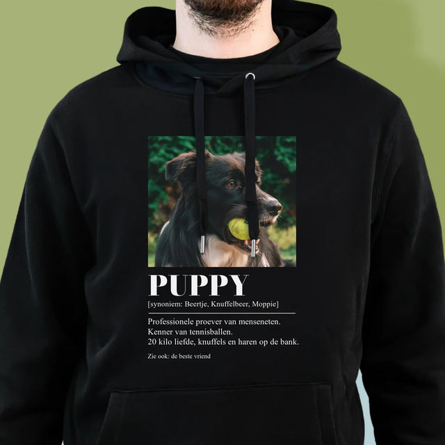 Foto En Handtekening: Huisdier Definitie - Herentrui Met Kap