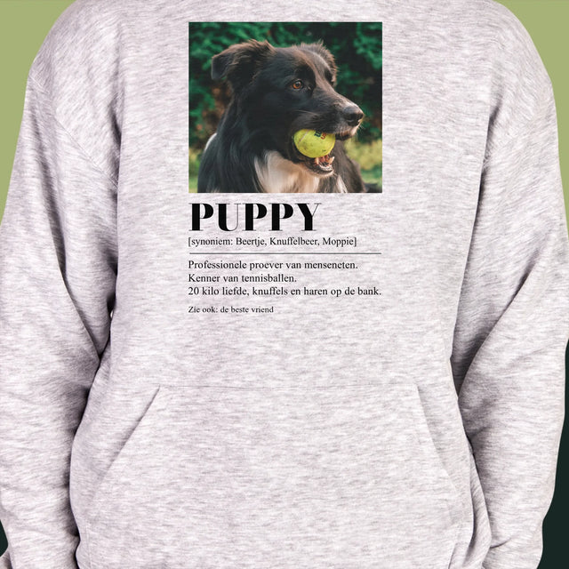 Foto En Handtekening: Huisdier Definitie - Herentrui Met Kap