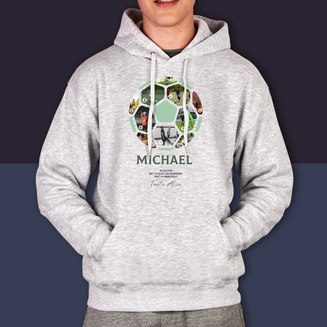 Fotocollage: Fotocollage Voetbal - Herentrui Met Kap