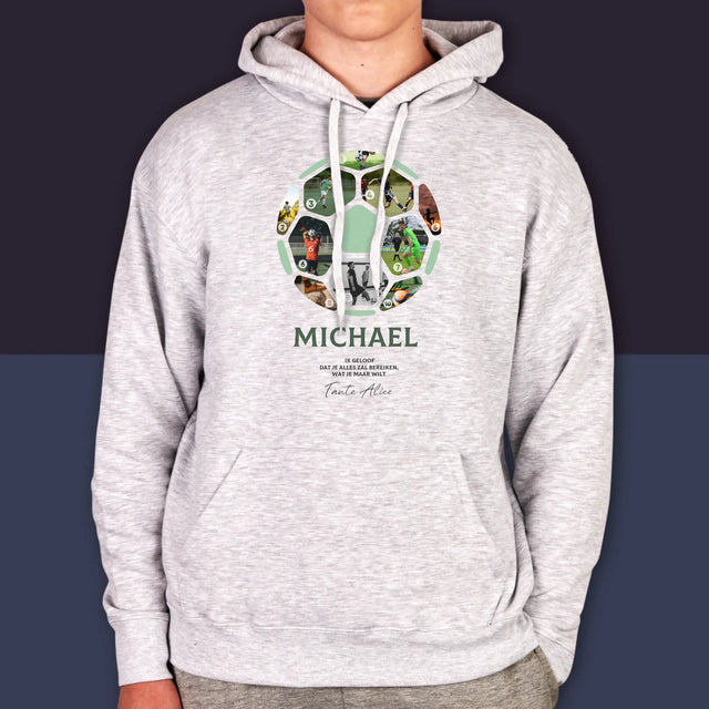 Fotocollage: Fotocollage Voetbal - Herentrui Met Kap