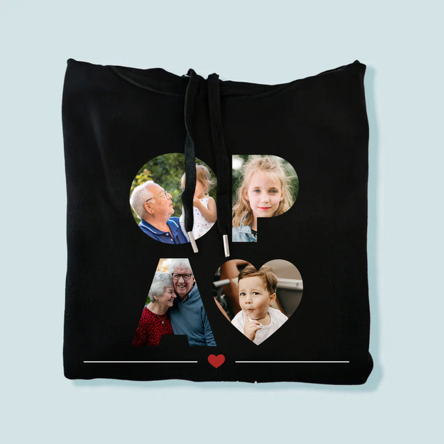 Woord Van Foto'S: Opa - Herentrui Met Kap