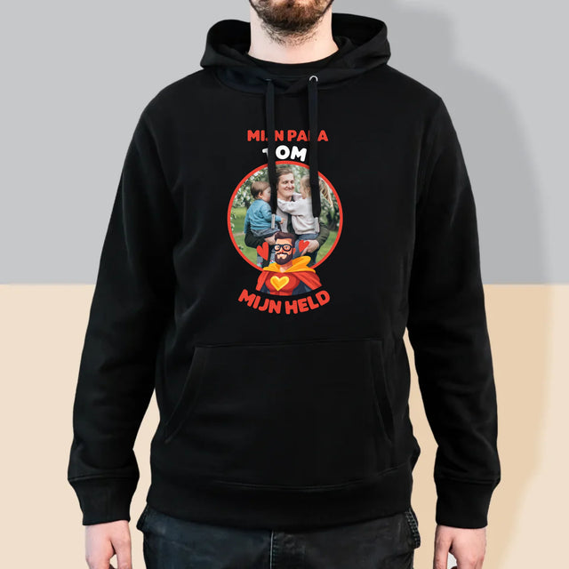 Foto En Handtekening: Papa, Mijn Held - Herentrui Met Kap