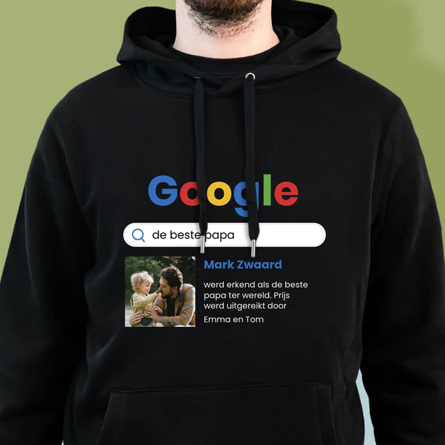 Foto En Handtekening: Beste Papa, Google-Score - Herentrui Met Kap
