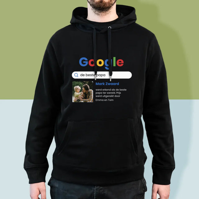 Foto En Handtekening: Beste Papa, Google-Score - Herentrui Met Kap