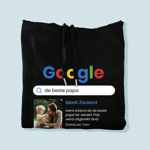 Foto En Handtekening: Beste Papa, Google-Score - Herentrui Met Kap
