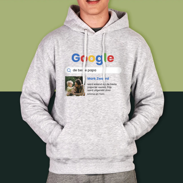 Foto En Handtekening: Beste Papa, Google-Score - Herentrui Met Kap