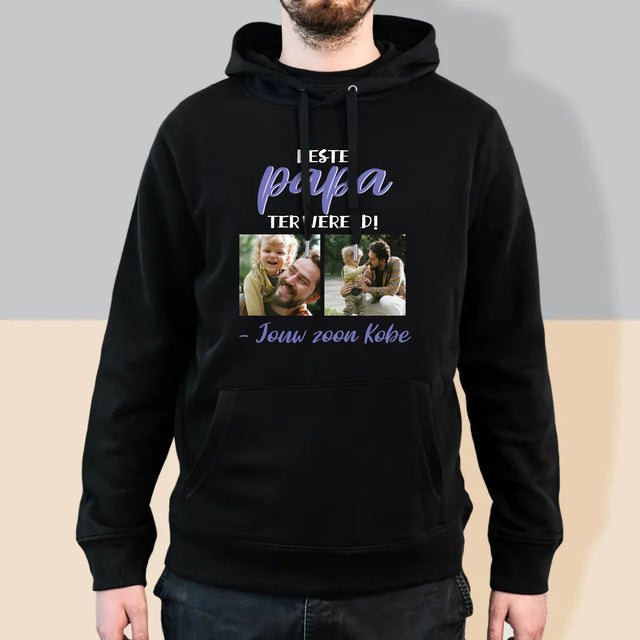 Fotocollage: Papa - Herentrui Met Kap