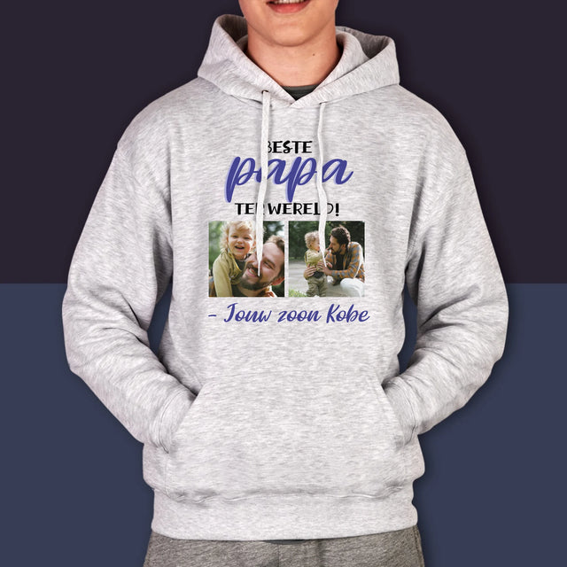Fotocollage: Papa - Herentrui Met Kap