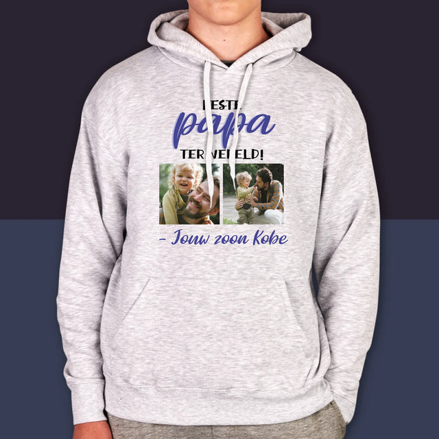 Fotocollage: Papa - Herentrui Met Kap