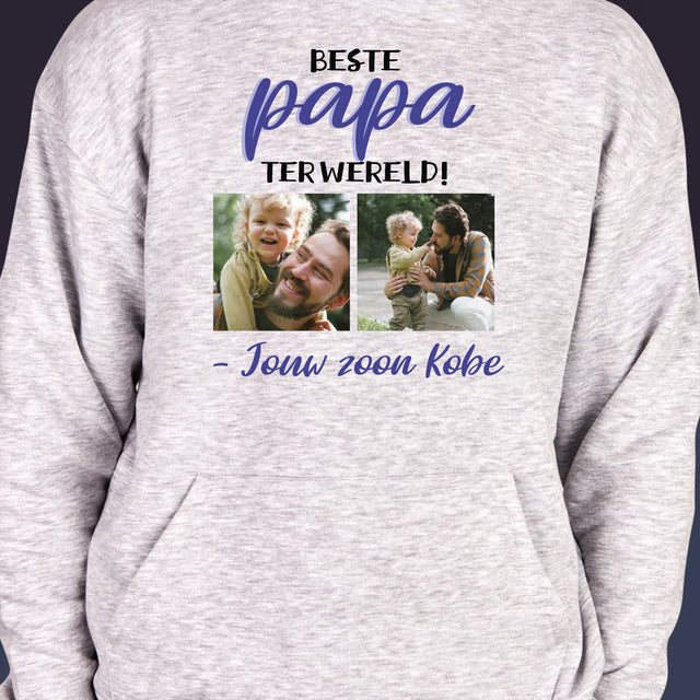 Fotocollage: Papa - Herentrui Met Kap