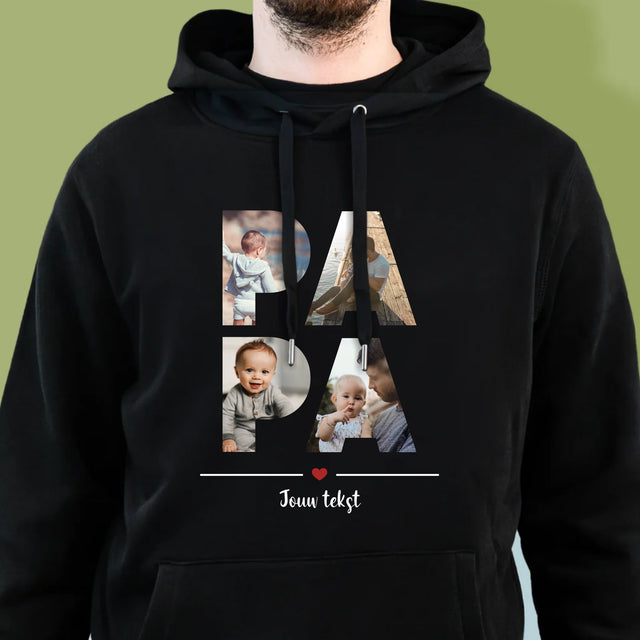 Woord Van Foto'S: Papa - Herentrui Met Kap