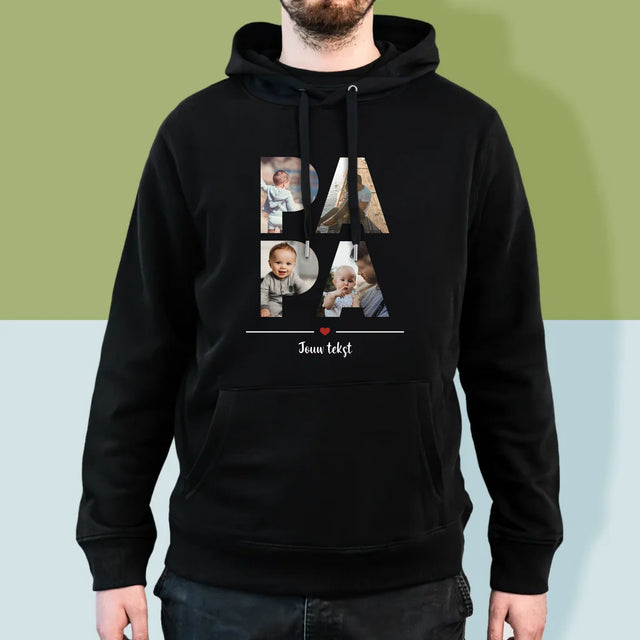 Woord Van Foto'S: Papa - Herentrui Met Kap