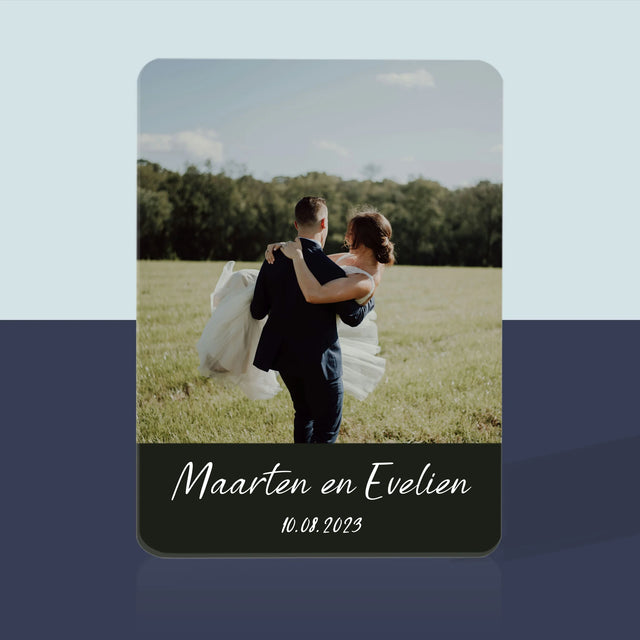 Foto En Handtekening: Trouwfoto - Speelkaarten