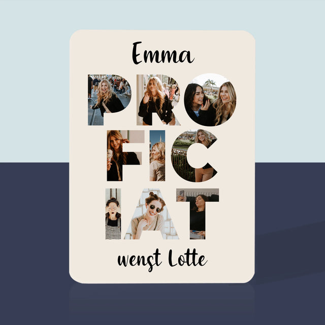 Woord Van Foto'S: Proficiat - Speelkaarten