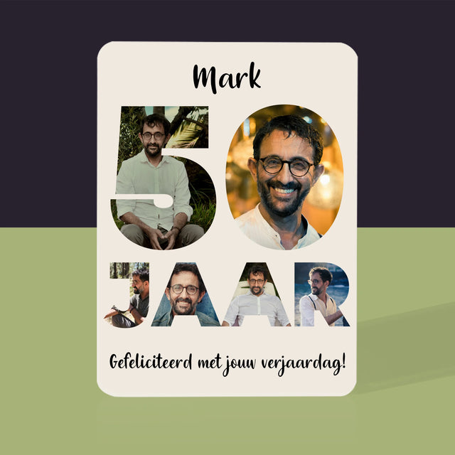 Woord Van Foto'S: 50 Jaar - Speelkaarten