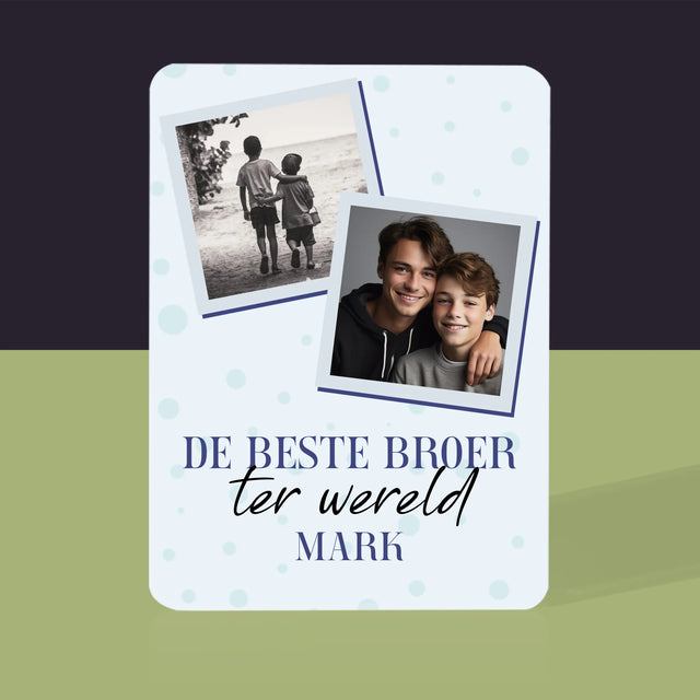 Fotocollage: De Beste Broer - Speelkaarten