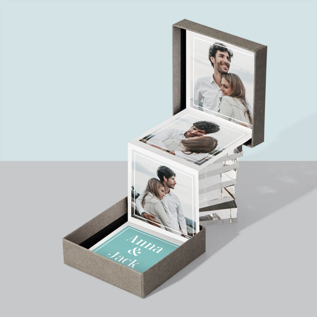 Fotocollage: Namen, Koppel - Foto'S Harmonicafromaat