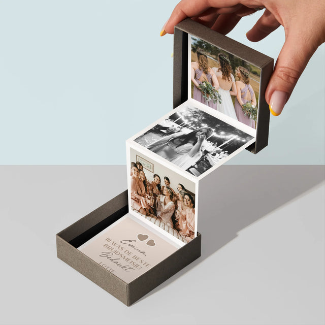 Fotocollage: Bedankt Collage, Bruidsmeisje - Foto'S Harmonicafromaat