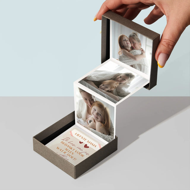 Fotocollage: Ik Hou Van Jou, Mama - Foto'S Harmonicafromaat